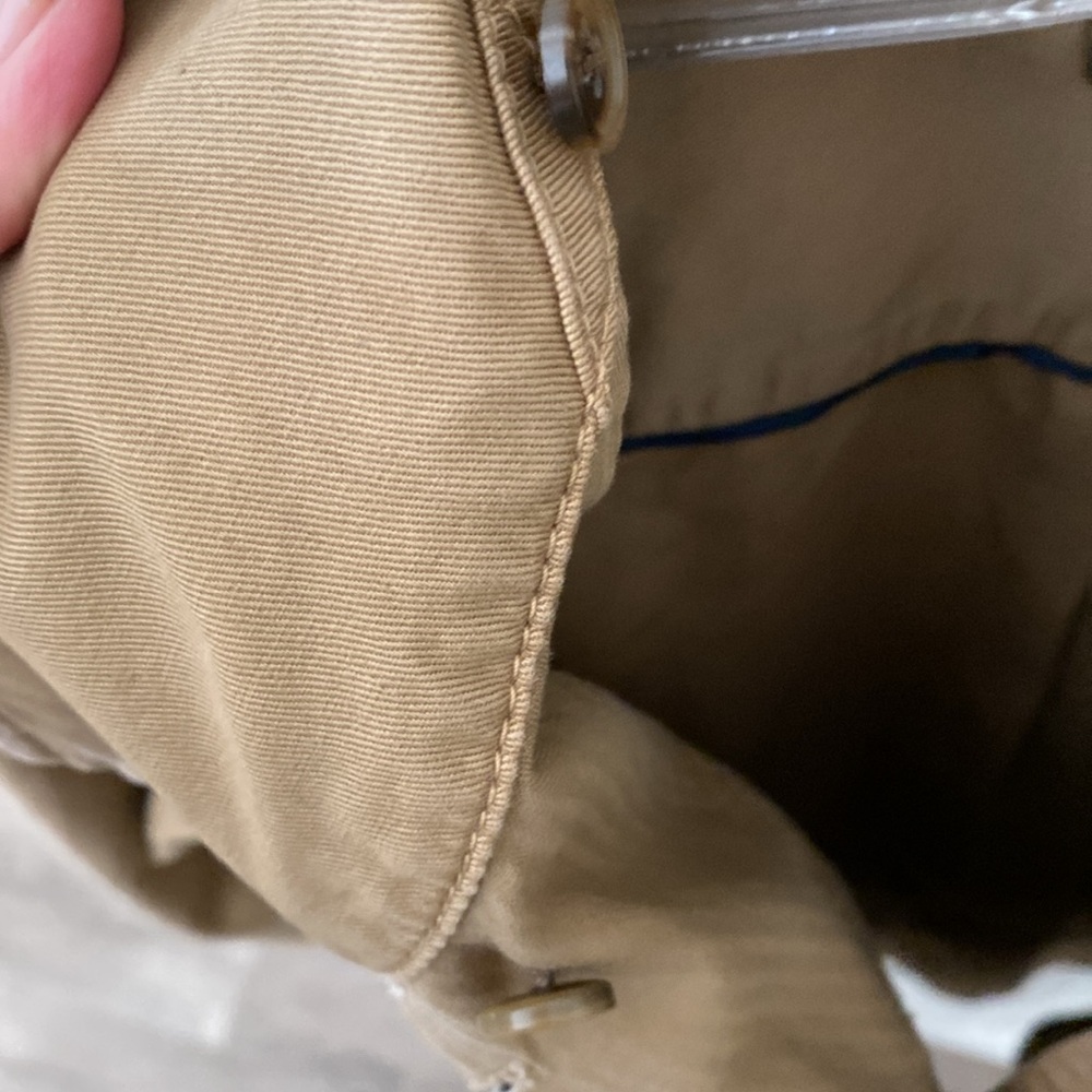 J Crew safari chino peplum jacket size M - Picture 5 of 7